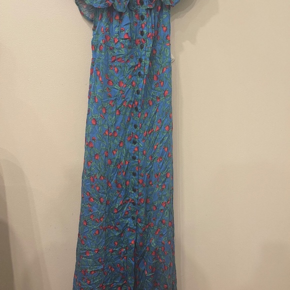 Free People She's a Dream Strawberry  Midi-SZ S $168 - Picture 1 of 3